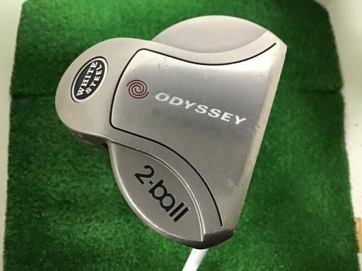 オデッセイ WHITE STEEL 2 ball 33インチ パター PT スチール フレックスその他 メンズ 男性用 右利き 右用 Cランク ゴルフクラブ