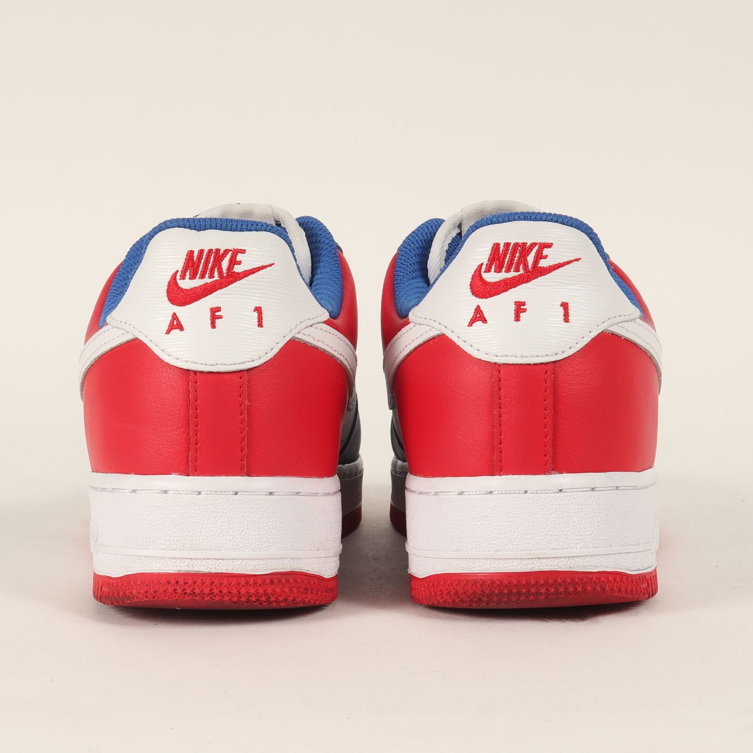 Nike By You エアフォース1 レッド/ブルー