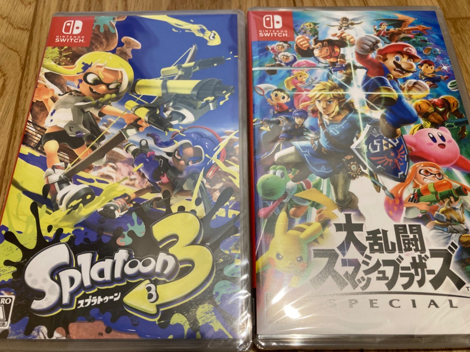 スプラトゥーン2 スプラトゥーン3 大乱闘スマッシュブラザーズ どう森 