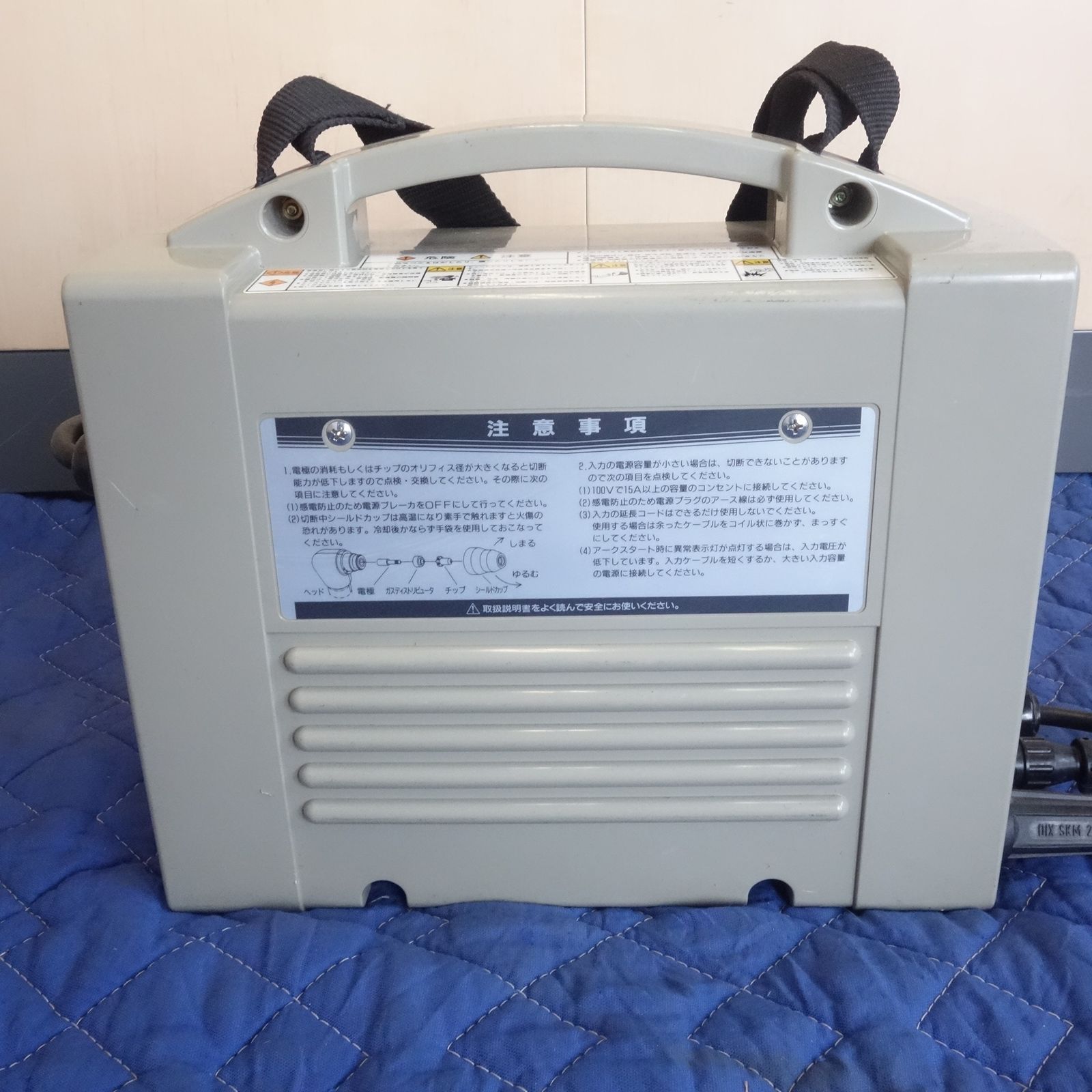 ☆送料無料☆【中古】新ダイワ SPC15 エアプラズマ切断機 コンプレッサ