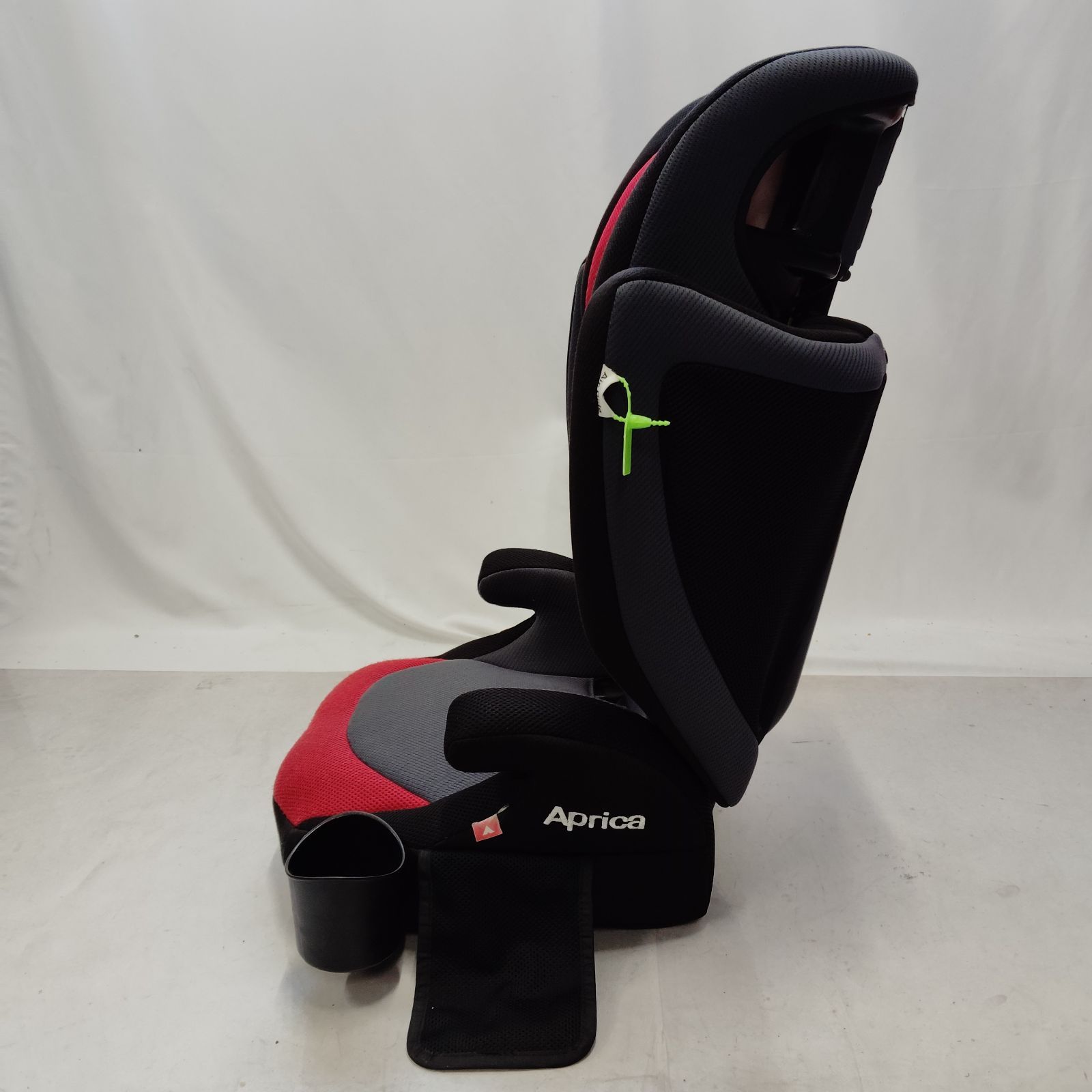 極美品 Aprica エアライド AB ジュニアシート 付属品完備 レッド エア ライド AB | ベビーカー・チャイルドシートのアップリカ | Aprica