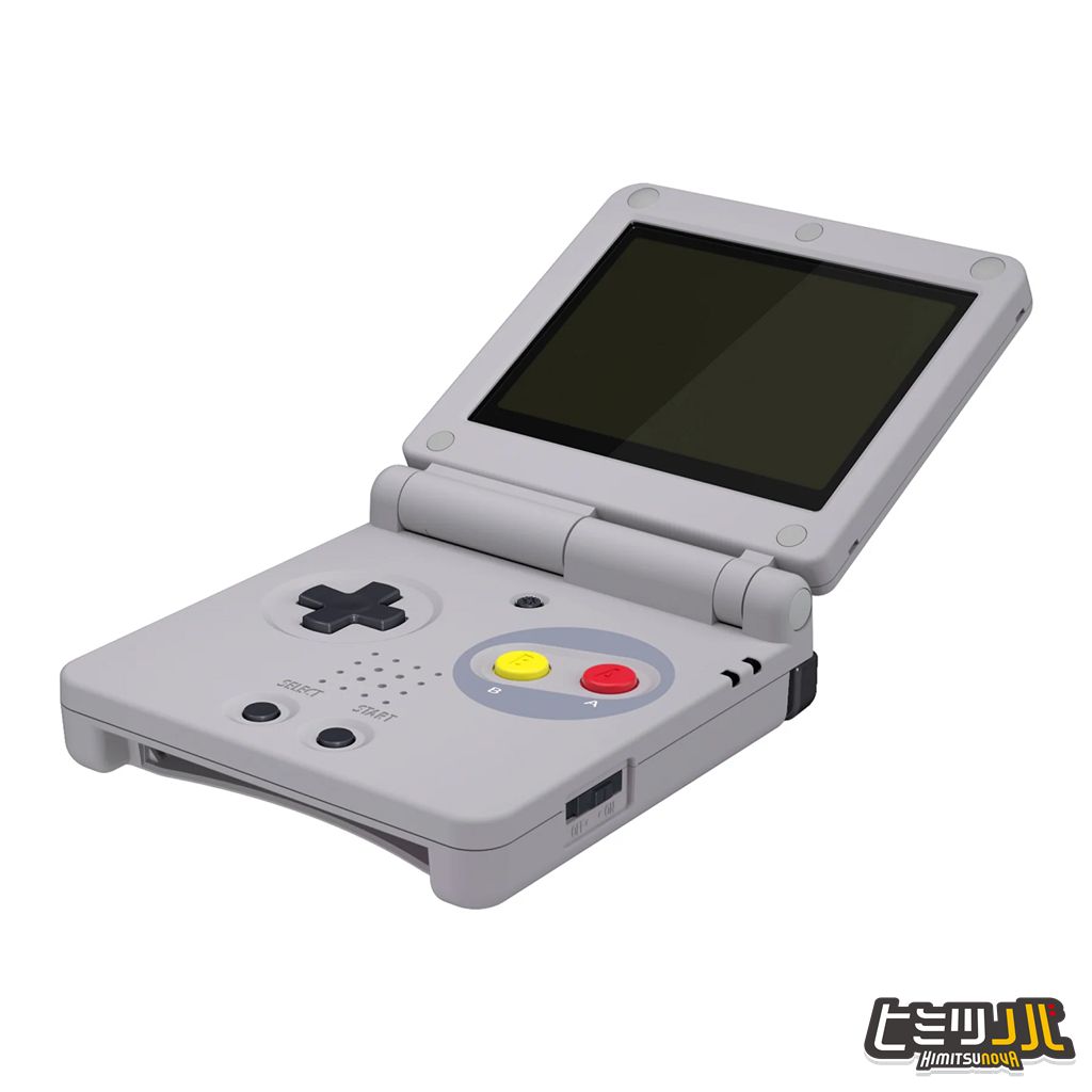 パーツ】ゲームボーイアドバンスSP ファミコンカラー シェルと液晶と 