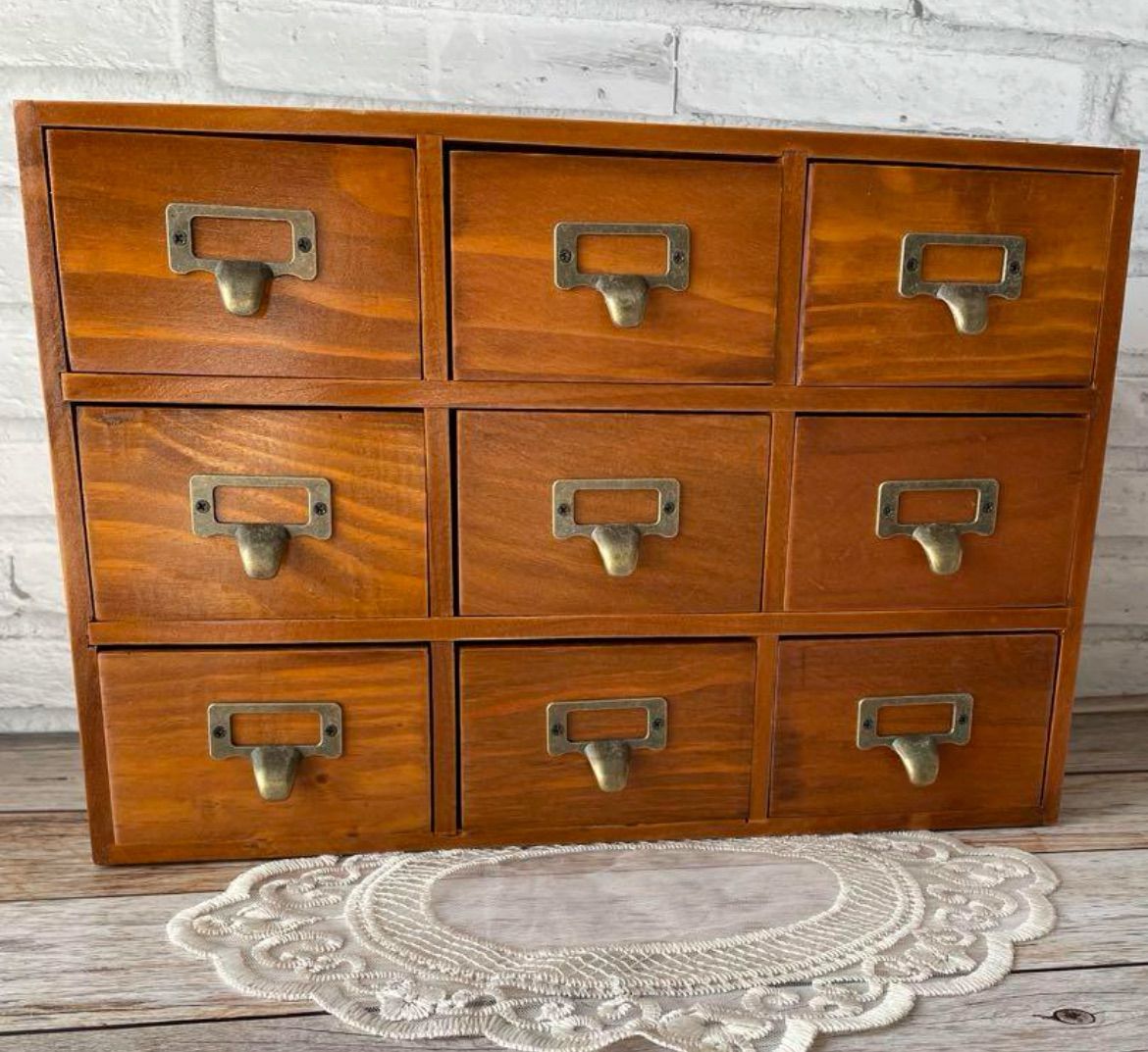 送料無料・A4サイズ・プレート多段チェスト9段・選べる取っ手