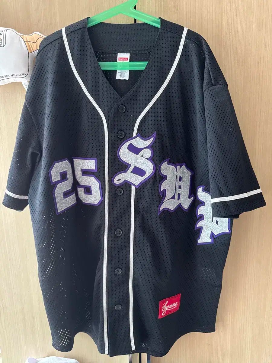 Supreme シュプリーム オールド 英語 ベースボール ジャージ