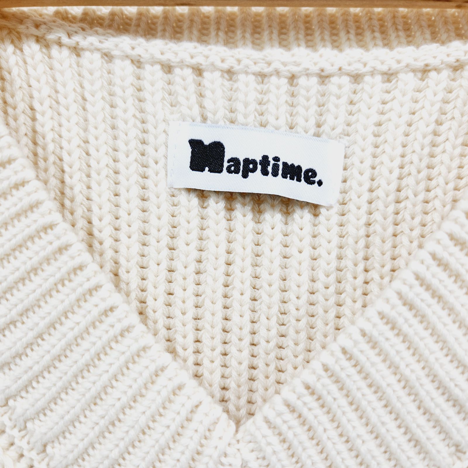 小牧店】Nissyプロデュース『Naptime.』ニットベスト／西島隆弘