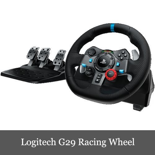 Logitech G29 Driving Force Feedback Racing Wheel ロジテック レーシングホイール ステアリングコントローラー  一年保証輸入品