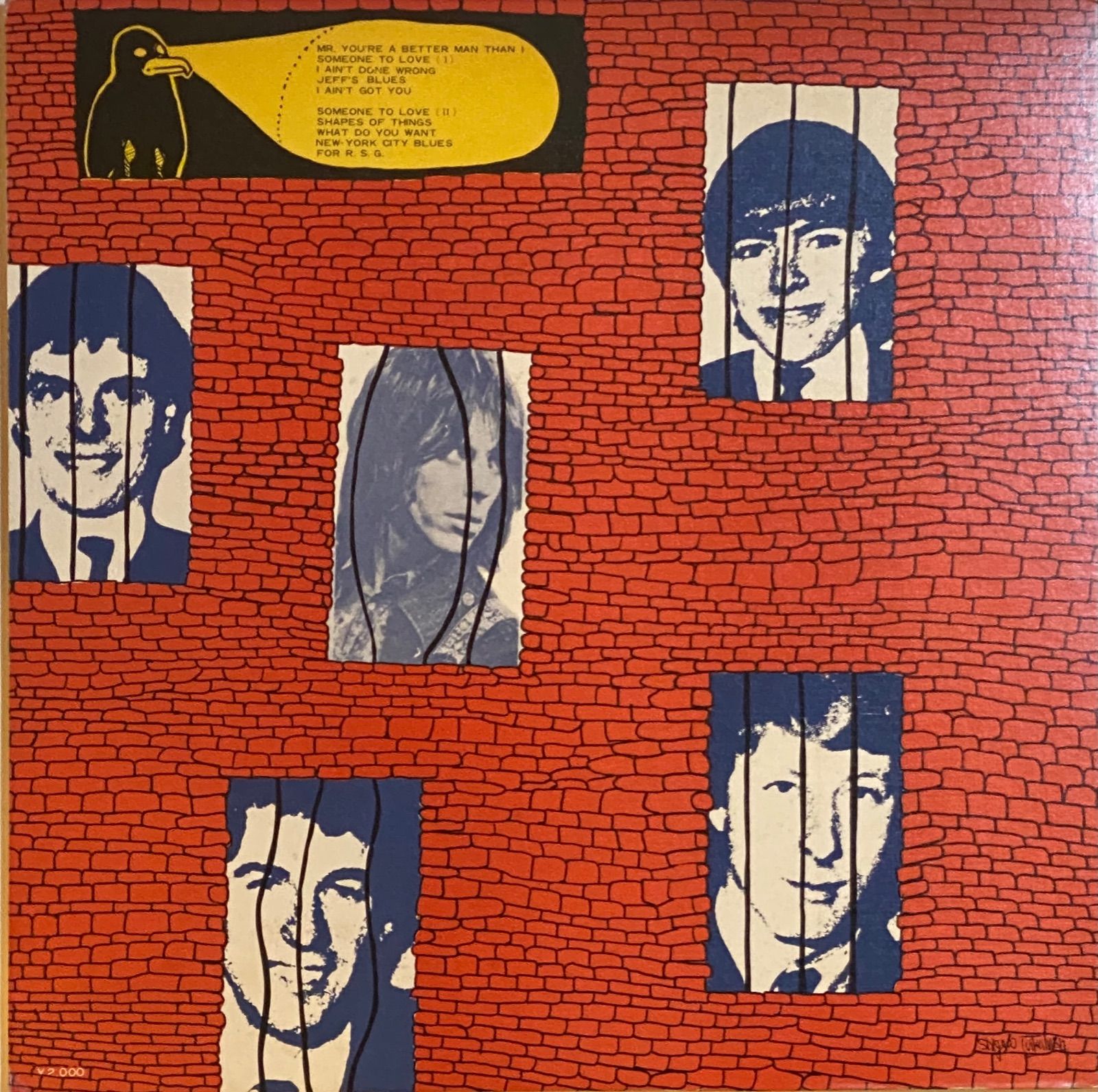 フィードバック ヤードバーズ  LP ジェフ・ベック・アンド・ヤードバーズ The Yardbirds ジェフ・ベック・アンド・ヤードバーズ LP
