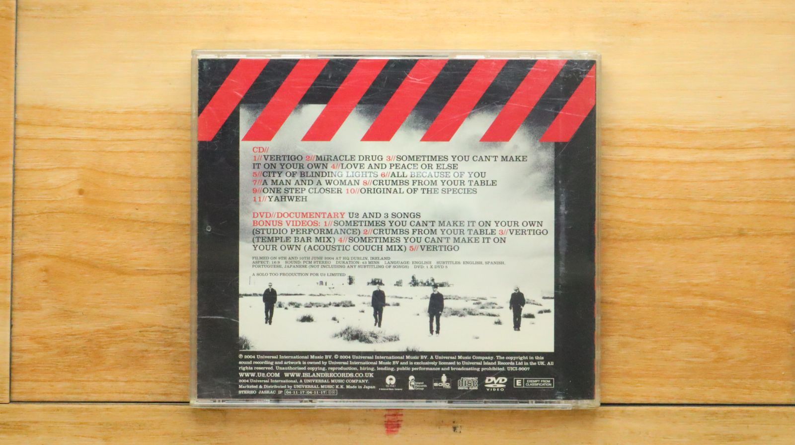 国内盤CD☆ユーツー/U2□ ハウ・トゥ・ディスマントル・アン