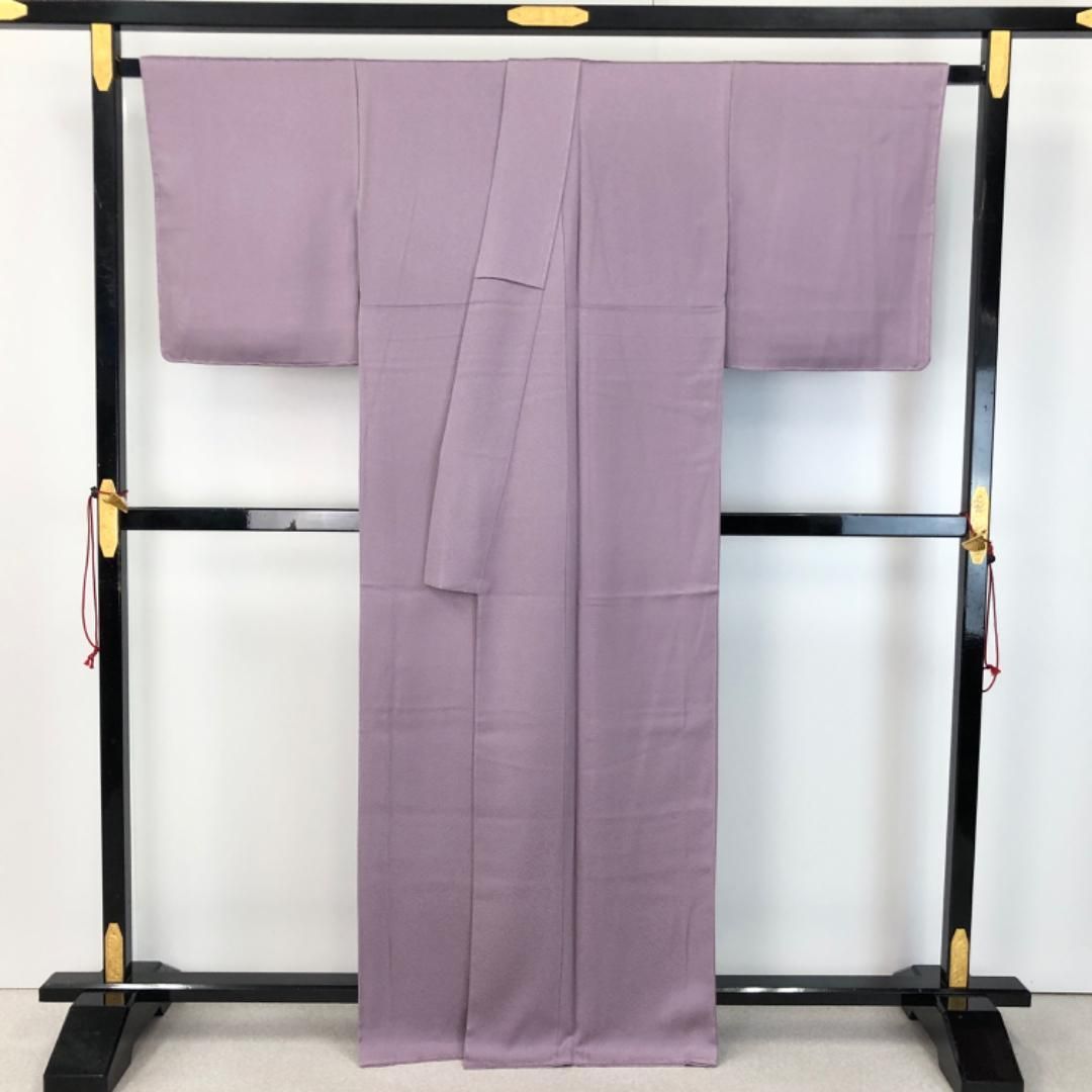 色無地 薄紫色 百貫達雄 加賀の色無地 百貫ちりめん トール