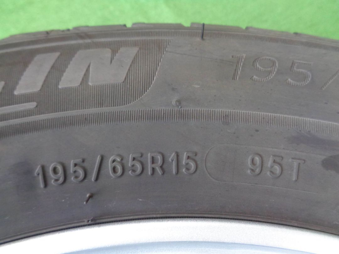 C26系　セレナ純正　15インチ　中古スタッドレスセット　195/65R15　ミシュラン　X-アイス3+　4本セット　日産　神奈川県