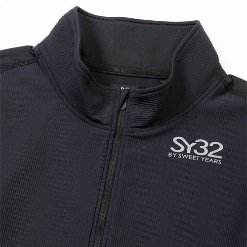 SY32 by SWEET YEARS ゴルフウェア ハーフジップシャツ Tシャツ 長袖