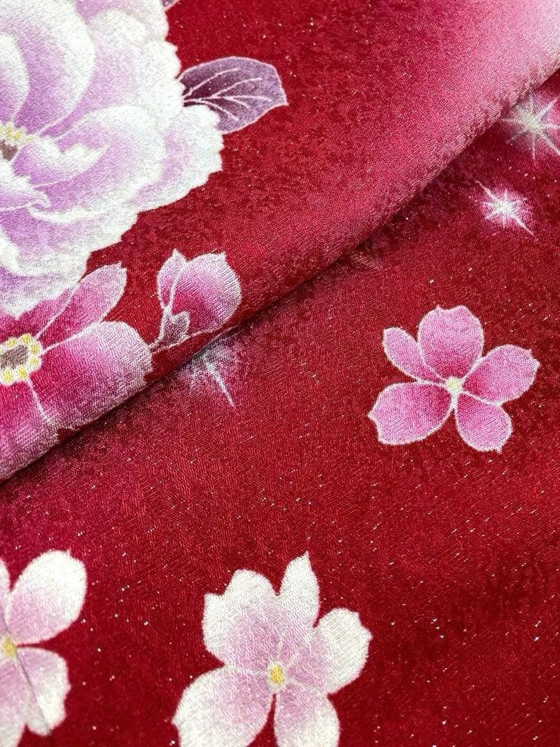 ブランド振袖 エンジェルハート 豪華 銀通し 刺繍 身丈172cm - メルカリ