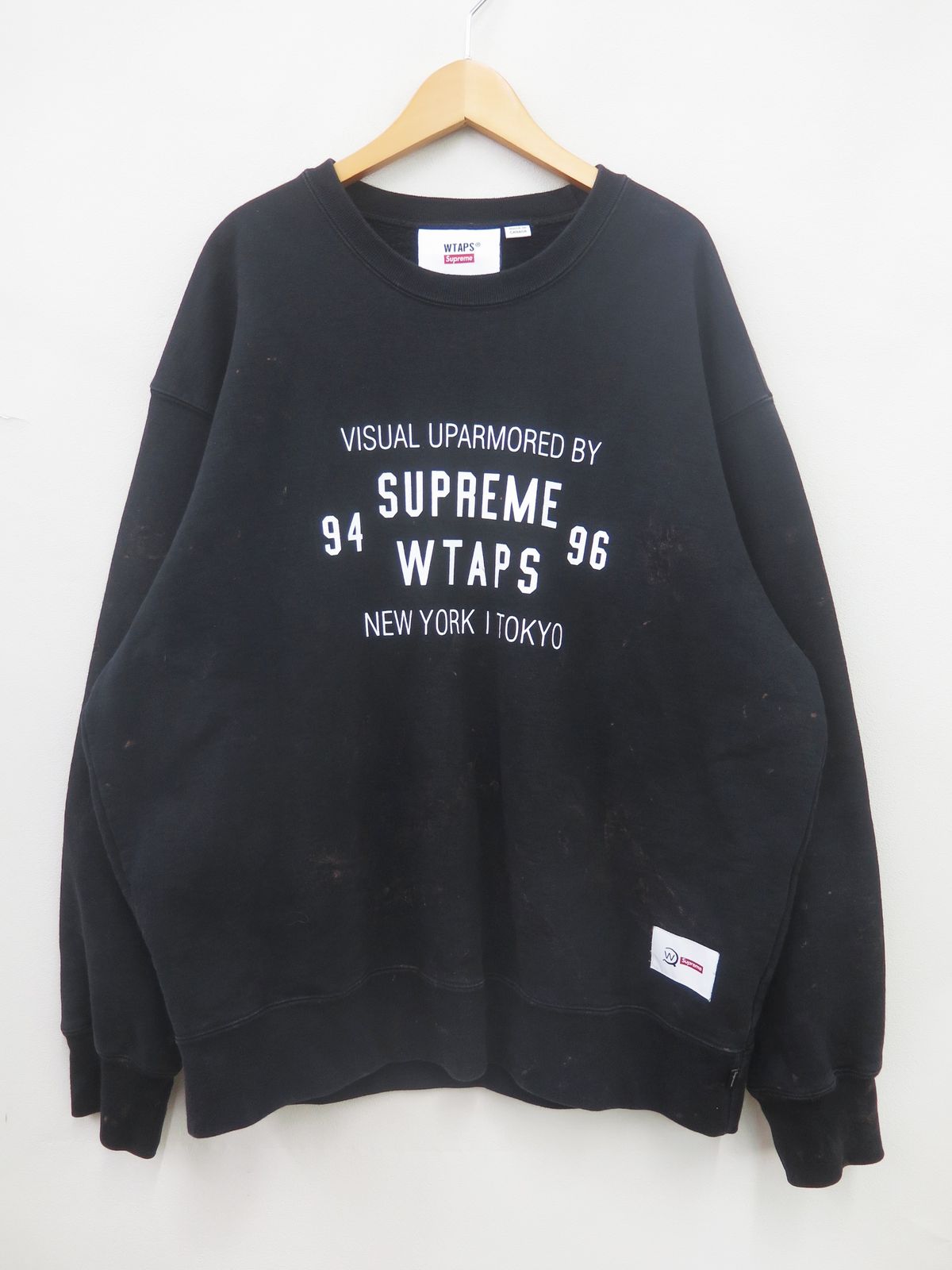 21aw WTAPS ブランク クルーネック スウェット サイズ S ( 1 ) 21aw WTAPS ブランク クルーネック スウェット サイズ S ( 1