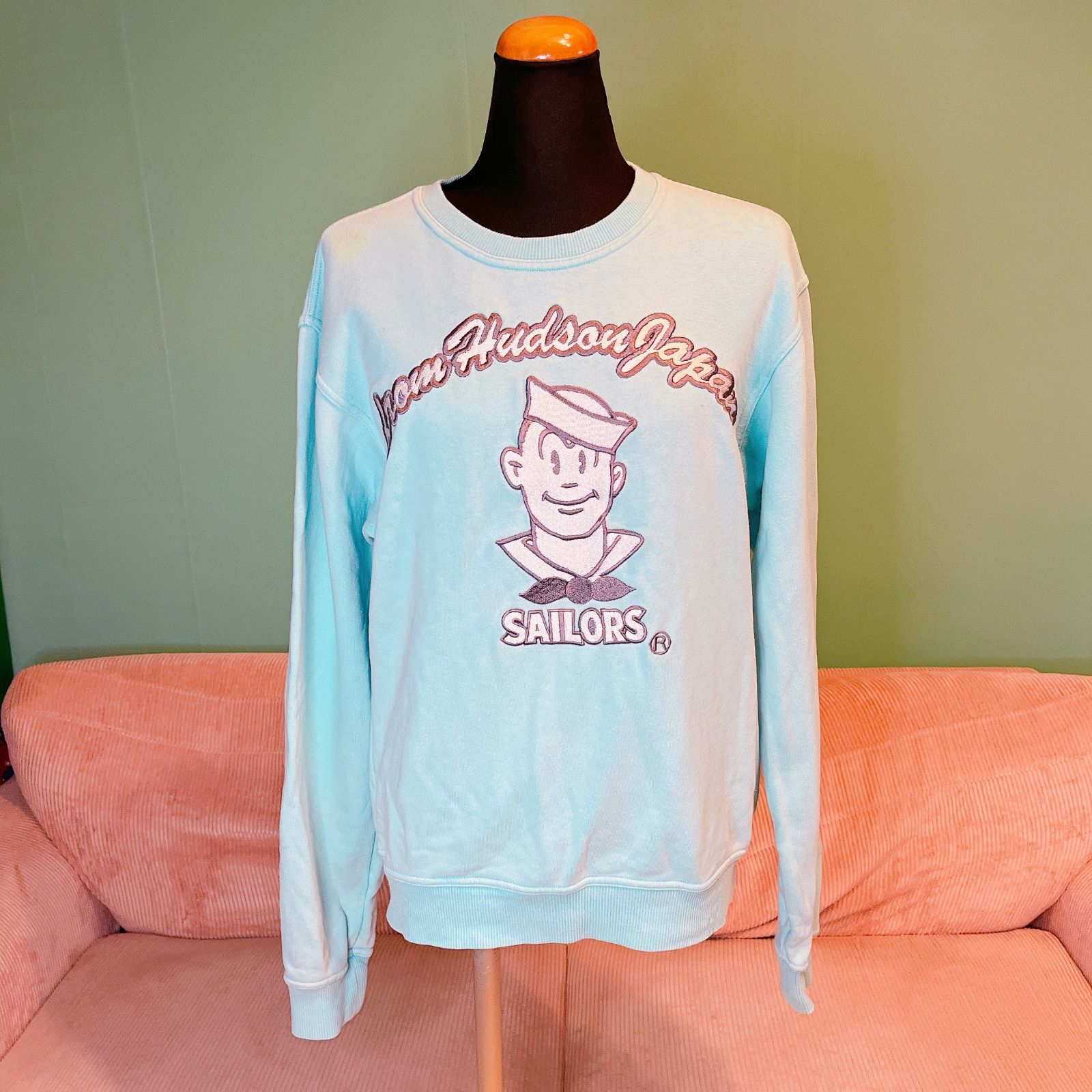 【新品未開封】セーラーズ　アメリカンパステルフラッグトレーナー アメリカンパステルフラッグトレーナーピンク×ピンク【3】size