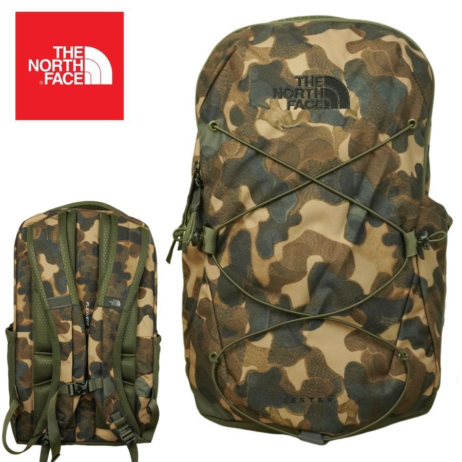 ノースフェイス リュック THE NORTH FACE 男女兼用 バックパック 撥水 28L ジェスター JESTER BACKPACK UTILITY BROWN C ユーティリティブラウン リュックサック バッグ USA企画 アウトドア キャンプ トラベル