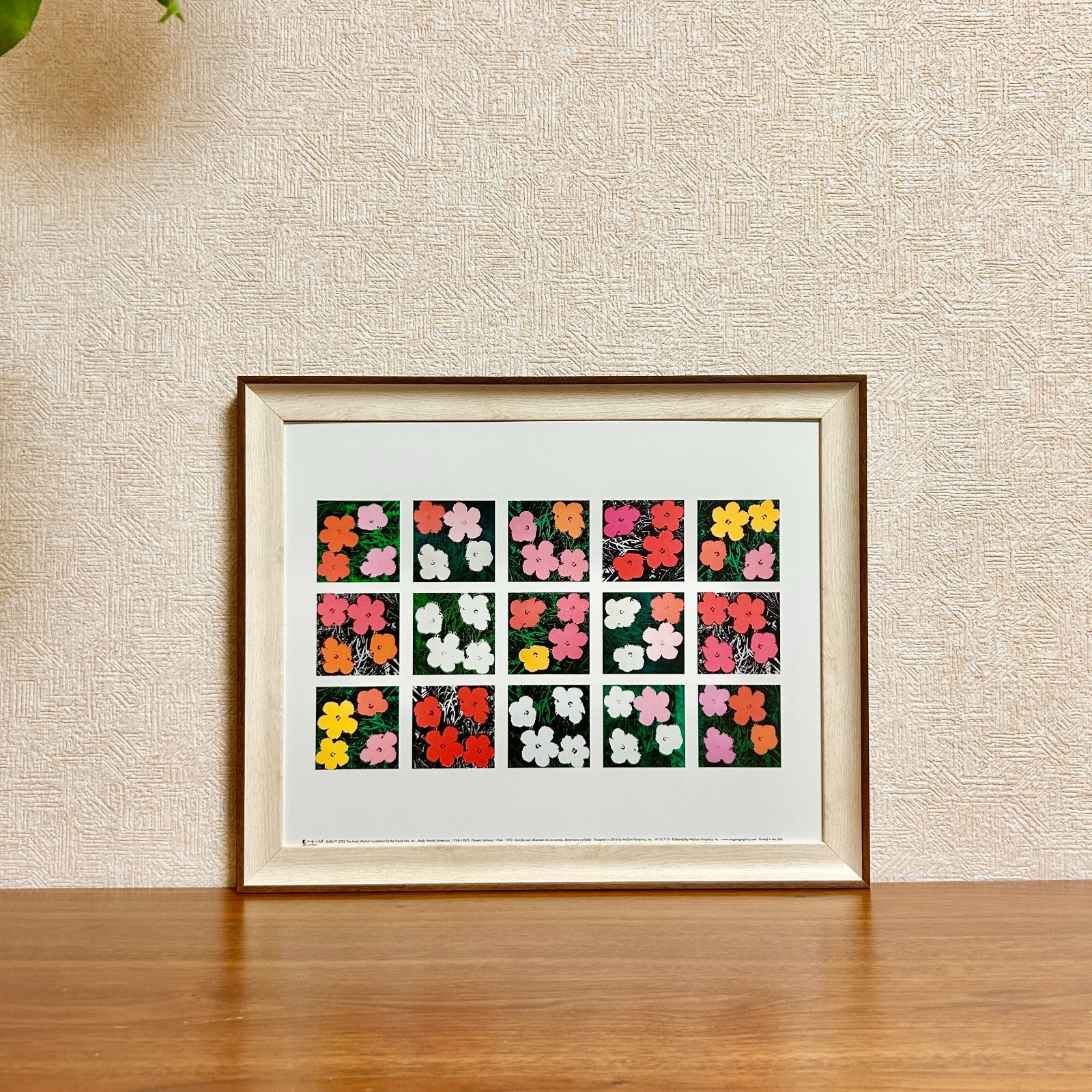 新品額縁付アートポスター(BRUCE MCGAW GRAPHICS)アンディ・ウォーホル