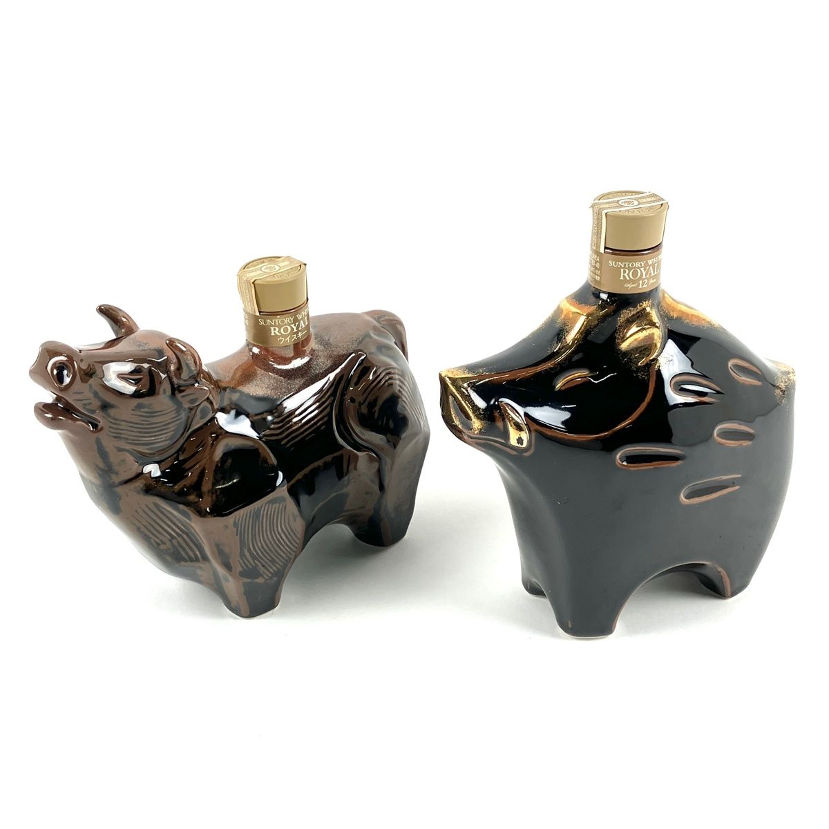 ローヤル　干支ボトル　2本 SUNTORY ROYAL サントリー ローヤル 亥 2本セット 干支ボトル