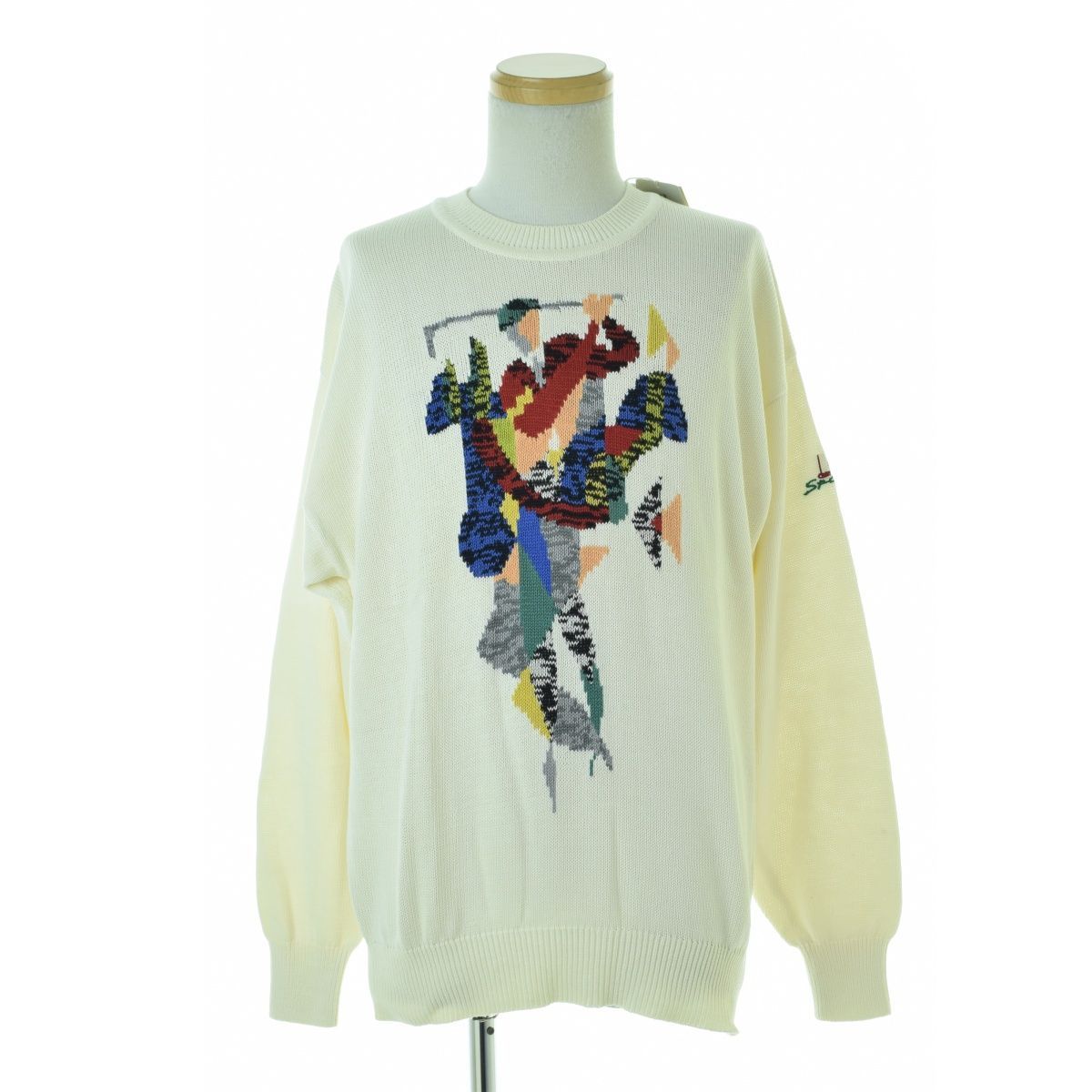 dunhill】SPORT OLD ゴルファー コットン長袖ニットセーター-値下げ価格