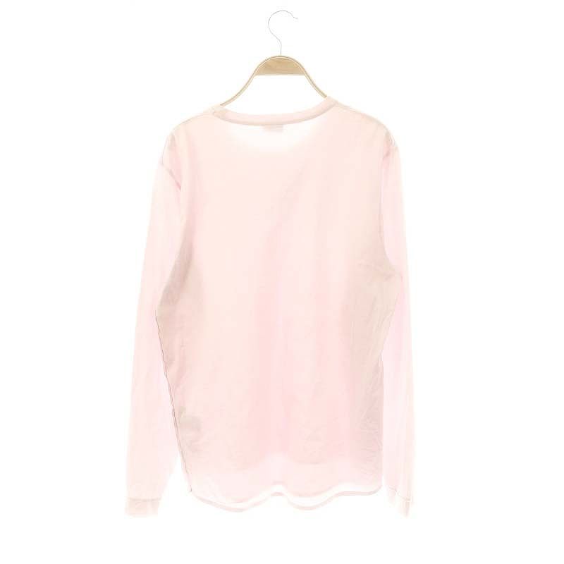 ジルサンダー JIL SANDER レイヤードコットンロングスリーブTシャツ カットソー 長袖 S ライトピンク /ES ■OS ジルサンダー JIL SANDER レイヤードコットンロングスリーブT