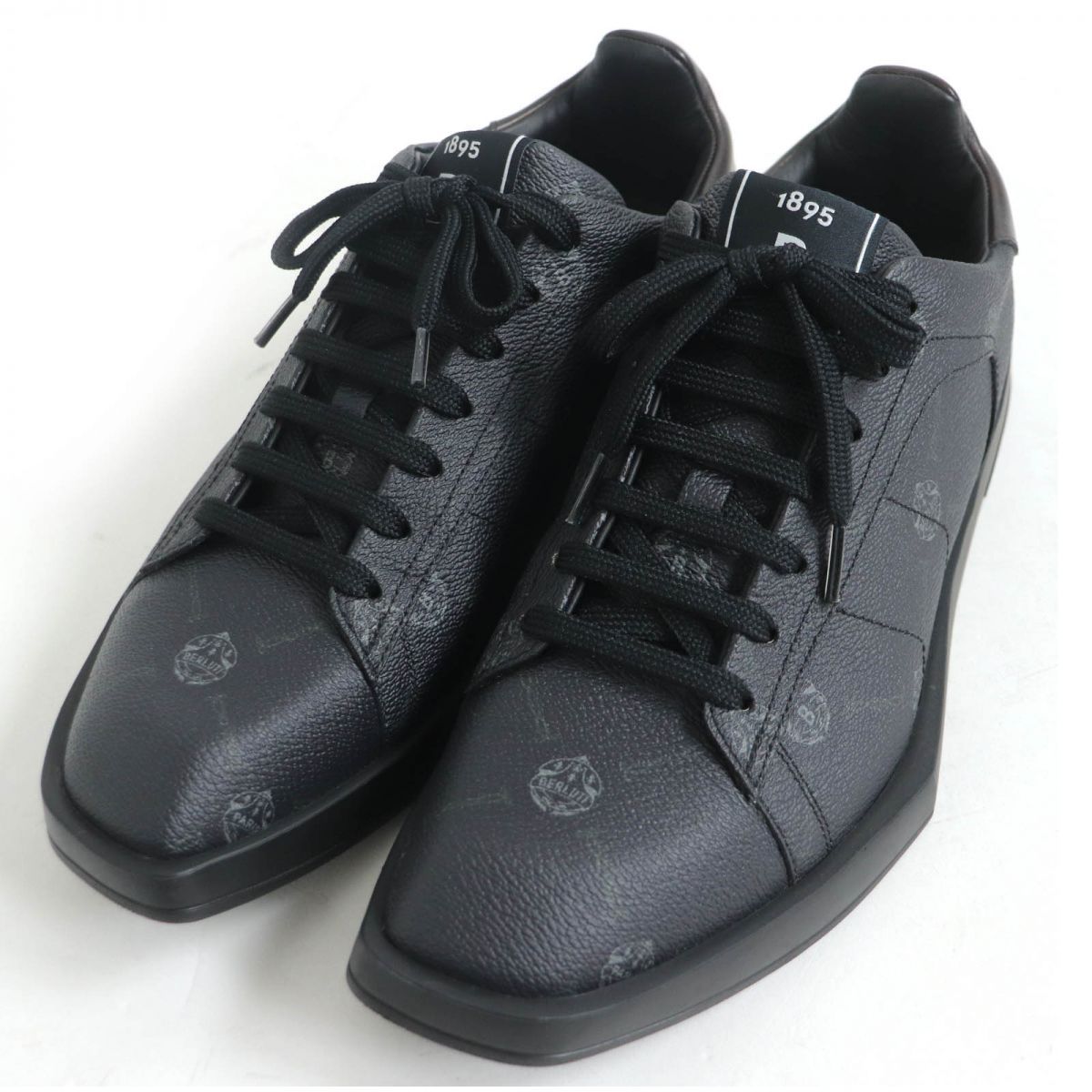 極美品□2021年製 BERLUTI/ベルルッティ STELLAR/ステラ ロゴ総柄 