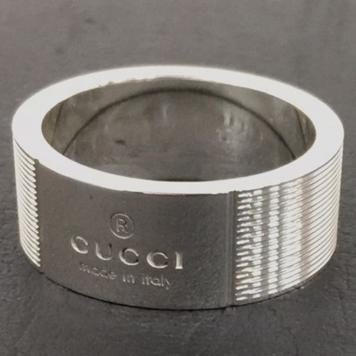 グッチ GUCCI 163179-J8400 8106 17 指輪 リング 17号 メンズ レディース ユニセックス ブランド ロゴ GG シルバー 925 6324883 SHINETEETH_COM