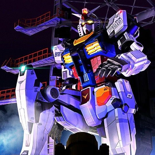 超合金×GUNDAM FACTORY YOKOHAMA RX-78 超合金 GUNDAM ‐Night