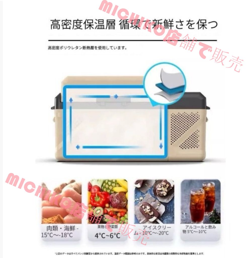 ポータブル冷凍冷蔵庫20L 楽天市場】ポータブル冷蔵庫 20L 車載冷蔵庫【急速冷凍 -22℃～20
