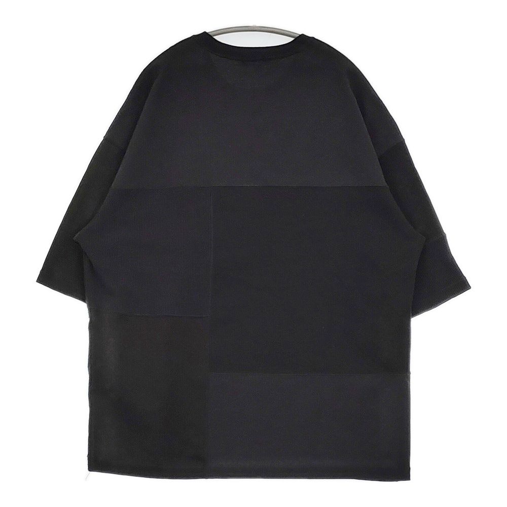 23AW COMME des GARCONS HOMME 多素材MIX シャツ COMME des GARCONS HOMME 綿度詰天竺×他素材MIX パッチワーク AD2023