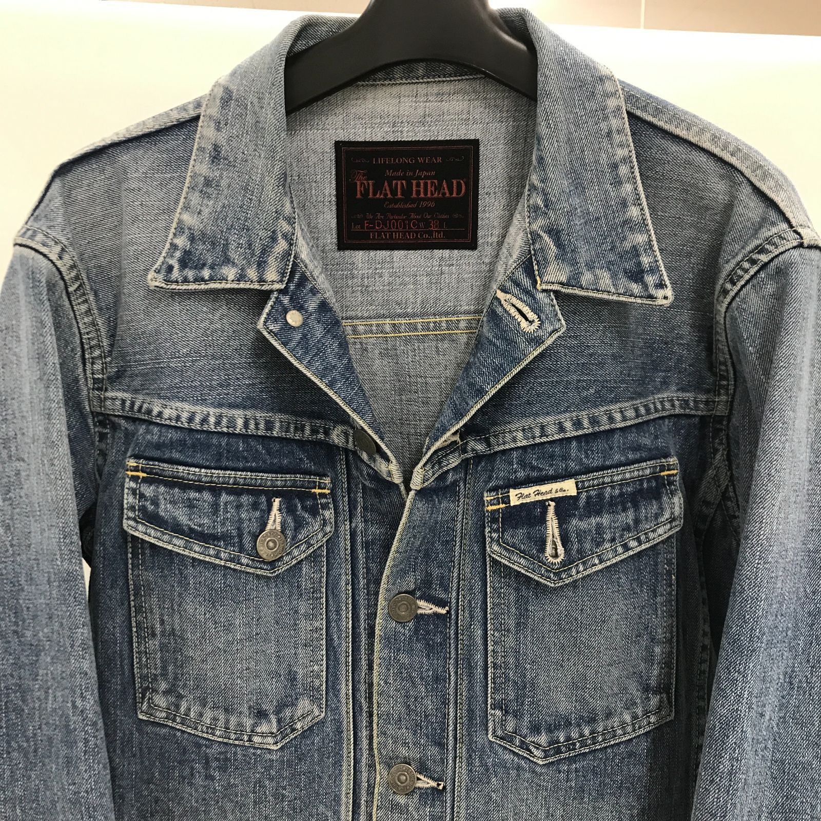02m1756 THE FLAT HEAD フラットヘッド デニムジャケット F-DJ001C 