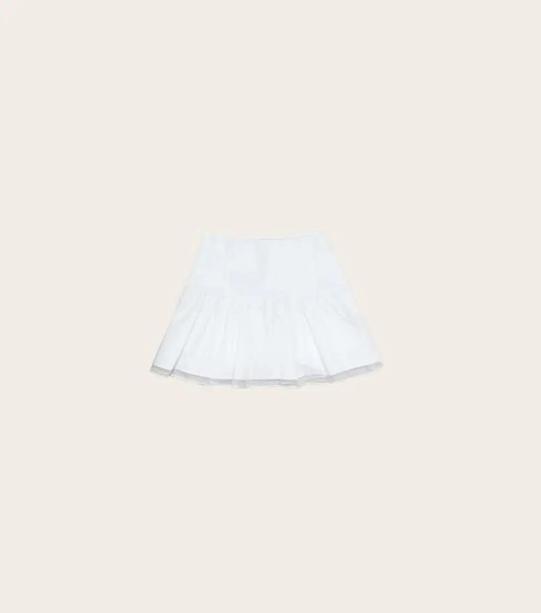 シエ ショップサイト リン オーガンザ Lin organza スカート 白 m