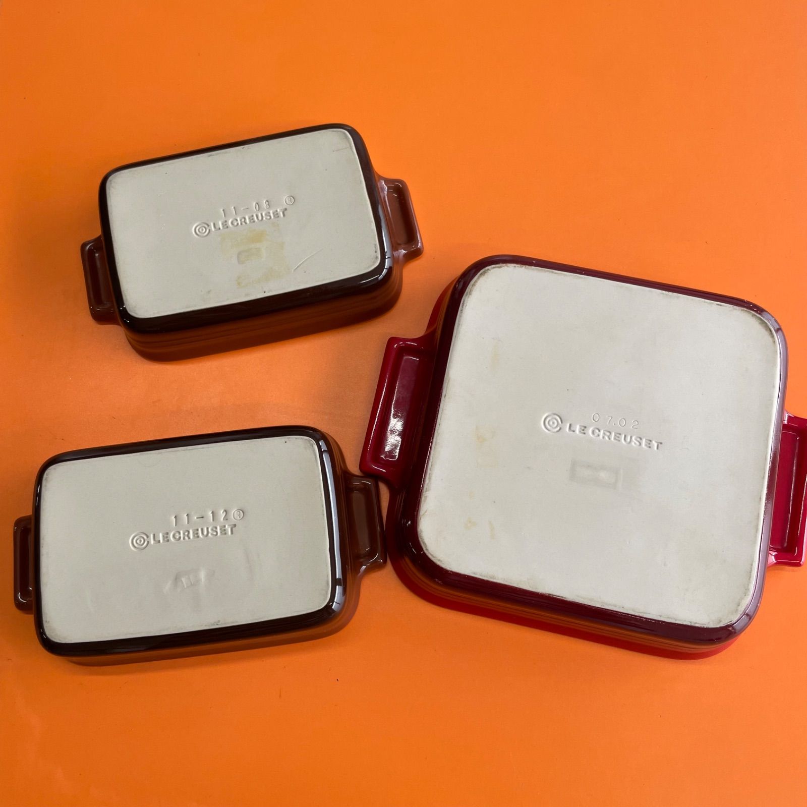 新品未使用　ル・クルーゼ　３個セットグラタン皿 LE CREUSET - ル・クルーゼグラタン皿3個セット 楽天市場】ル