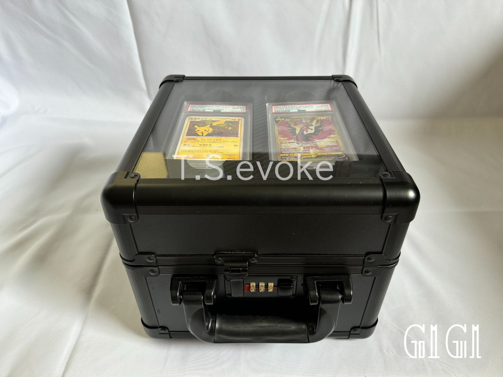 G1G1」BGS/PSA鑑定カード収納ケース 鍵付き（透明型） G1G1」BGS⁄PSA⁄