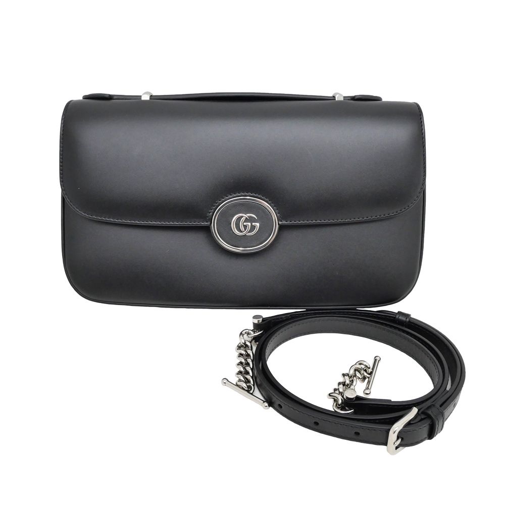 名東】【GUCCI】グッチ クラッチバッグ ショルダーバッグ レザー