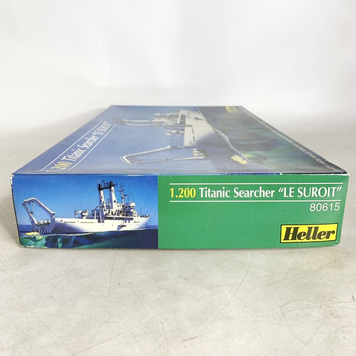 未組立 Heller エレール 1/200 タイタニック調査船 ル・シュホワ
