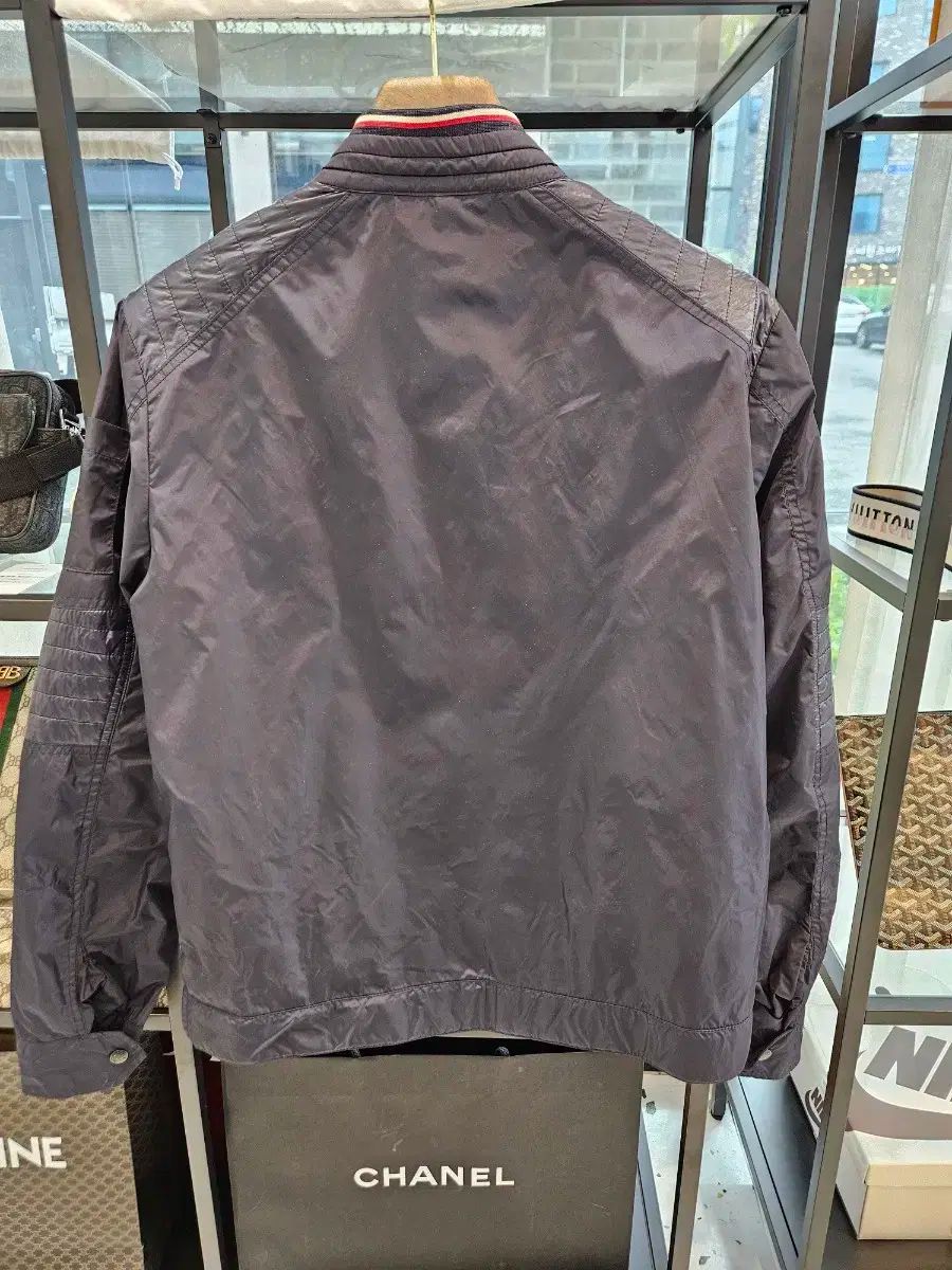 正規品 MONCLER モンクレール バイカー ウインドブレーカー ジャケット ブルゾン アミオ 2 サイズ ネイビー モンコル