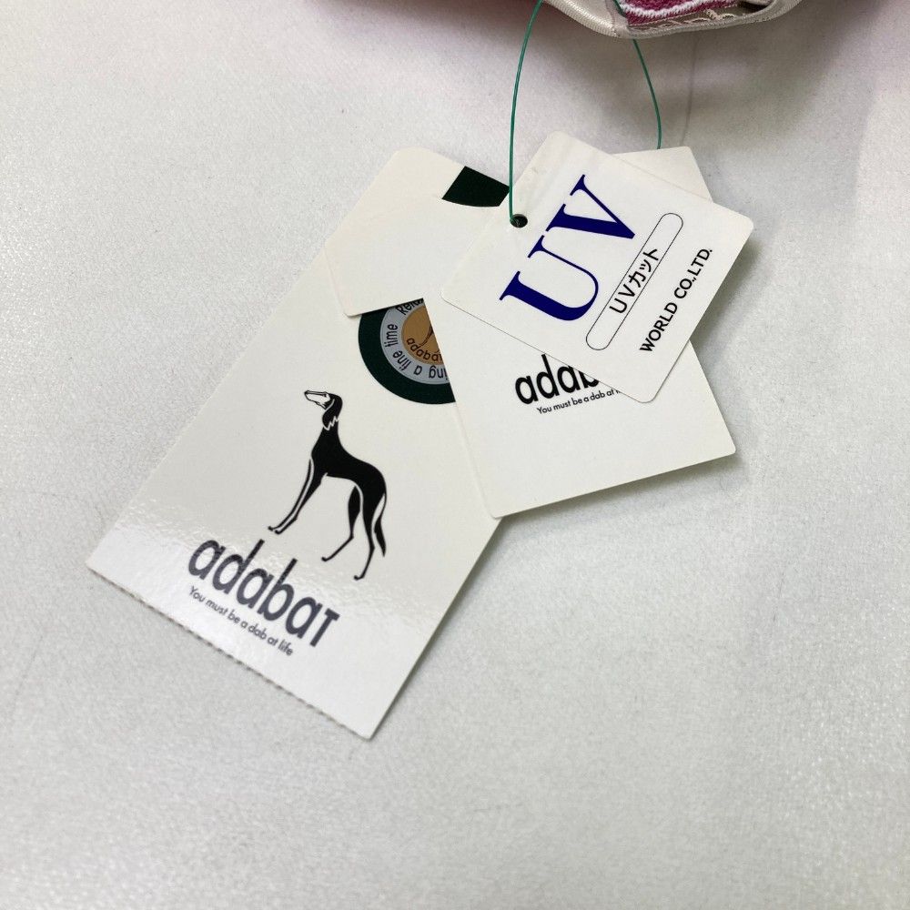 サイズ：38 ADABAT アダバット ハーフジップ 半袖 ワンピース