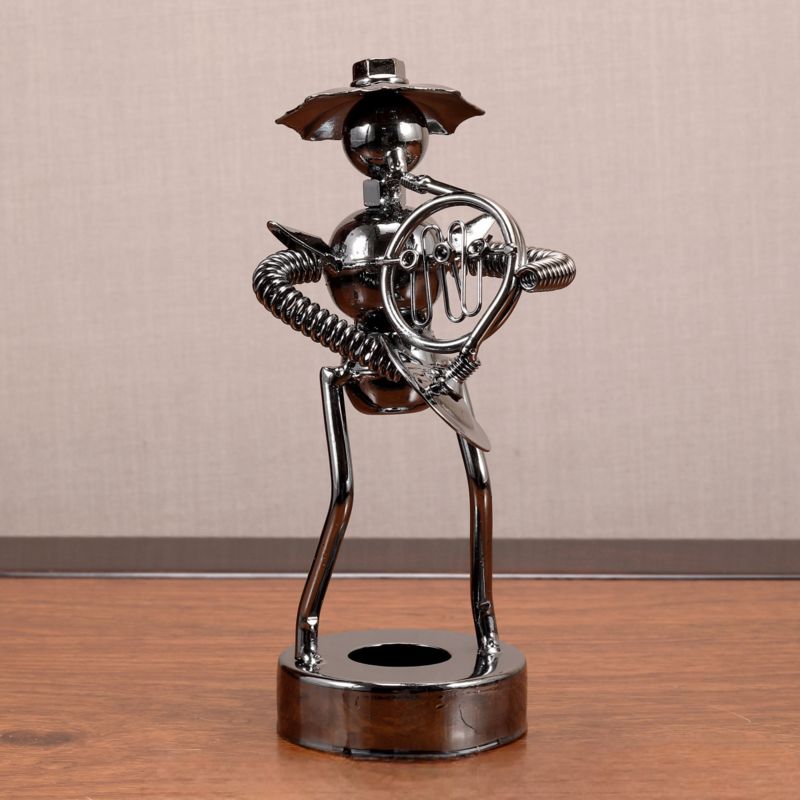 【美品】人形　音楽家　ヨーロッパ　インテリア　置物　工芸品　美術品　A3255 希少 人形 ヨーロッパ 彫像 オブジェ 置物 インテリア 美術品 3点