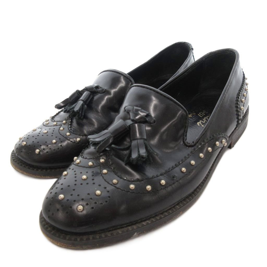 ディエゴベリーニ DIEGO BELLINI タッセルローファー スタッズ