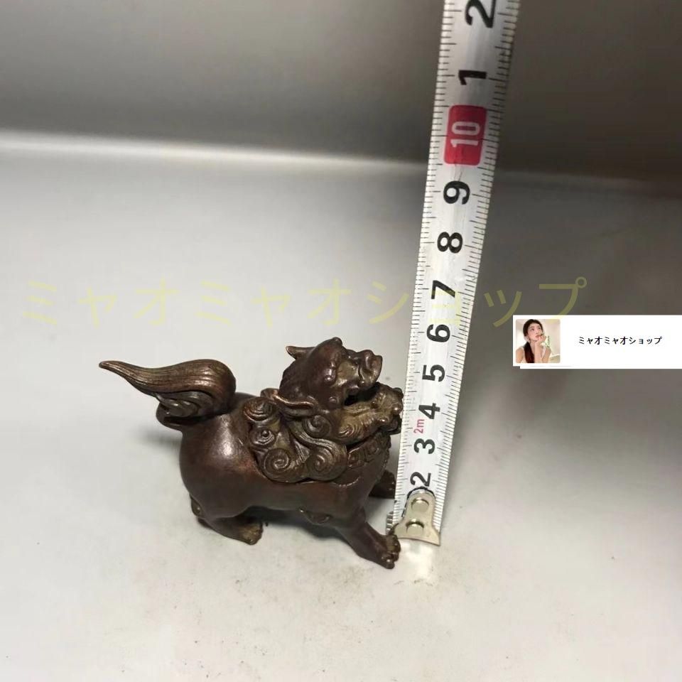 銅器 点金獅子茶壺 茶道具 香道具 装飾品 工芸品 置物 銅 細工 香炉 獅子香炉 香道具 茶道具 装飾品 工芸品 置物