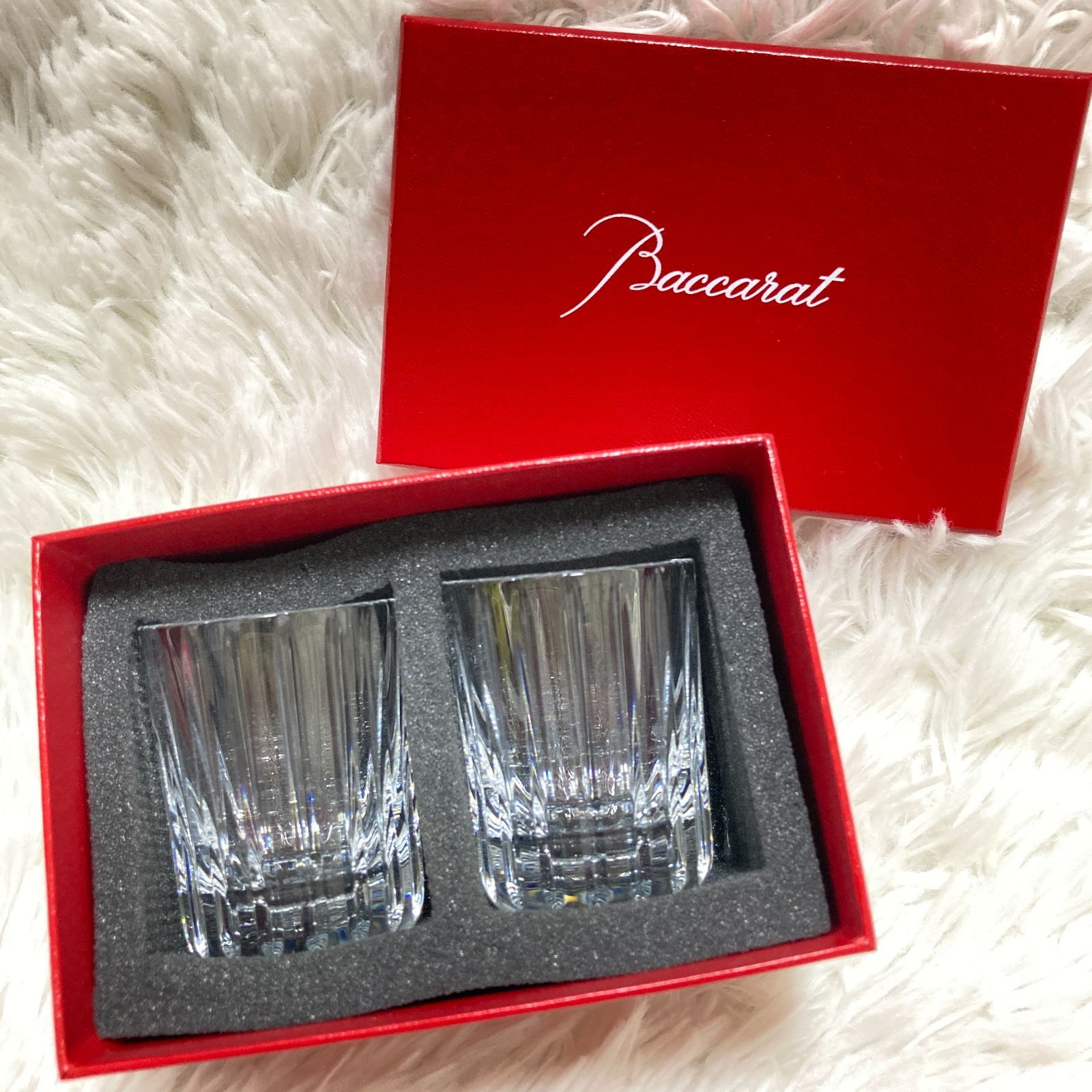 バカラ BACCARAT ペアショットグラス ハーモニー