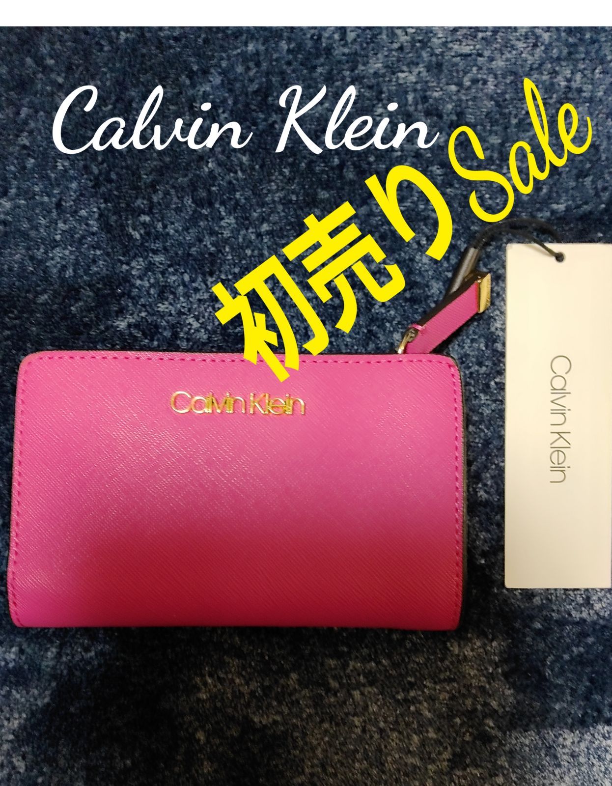 カルバンクライン　Calvin Klein　レディース財布　二つ折り財布