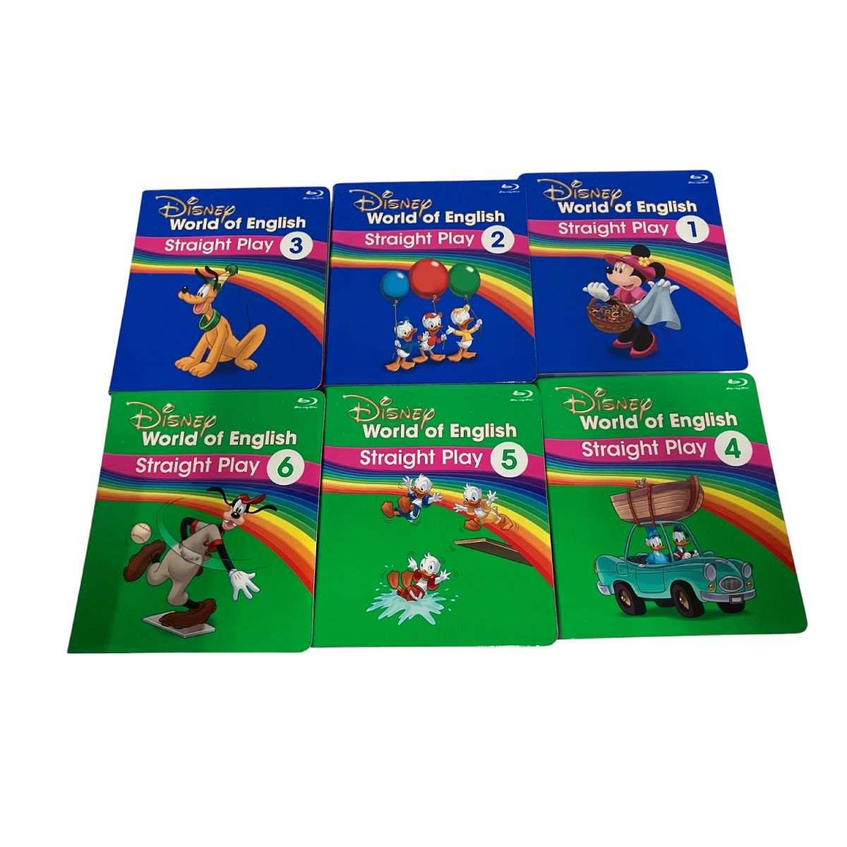 DWE ディズニーワールドオブイングリッシュ ストレートプレイセット 英語教材 2019年頃 ブルーレイ版 中古 B9448538  DWEリニューアル！2019年4月以降の新価格表と変更点、今後の対応について - ウシコスポスト | おうち英語と知育を楽しむ６歳ママのブログ