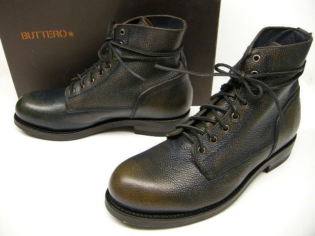 サイズ42.5-43.5 (27.5-28cm相当)□新品□ブッテロ BUTTERO ブーツ