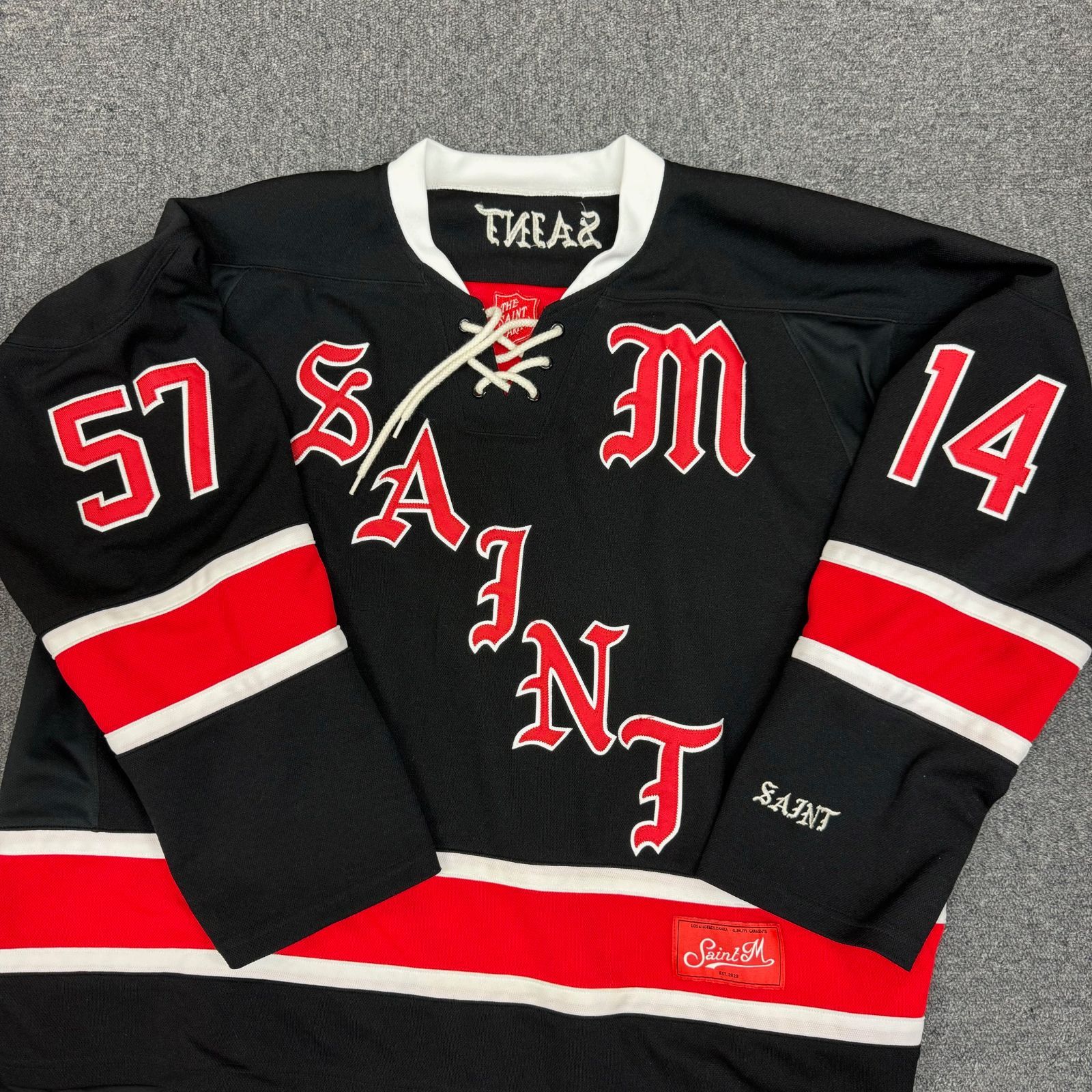 定価46200円 美品 SAINT MICHAEL 23SS LS TEE / GAME SHIRT SM-S23