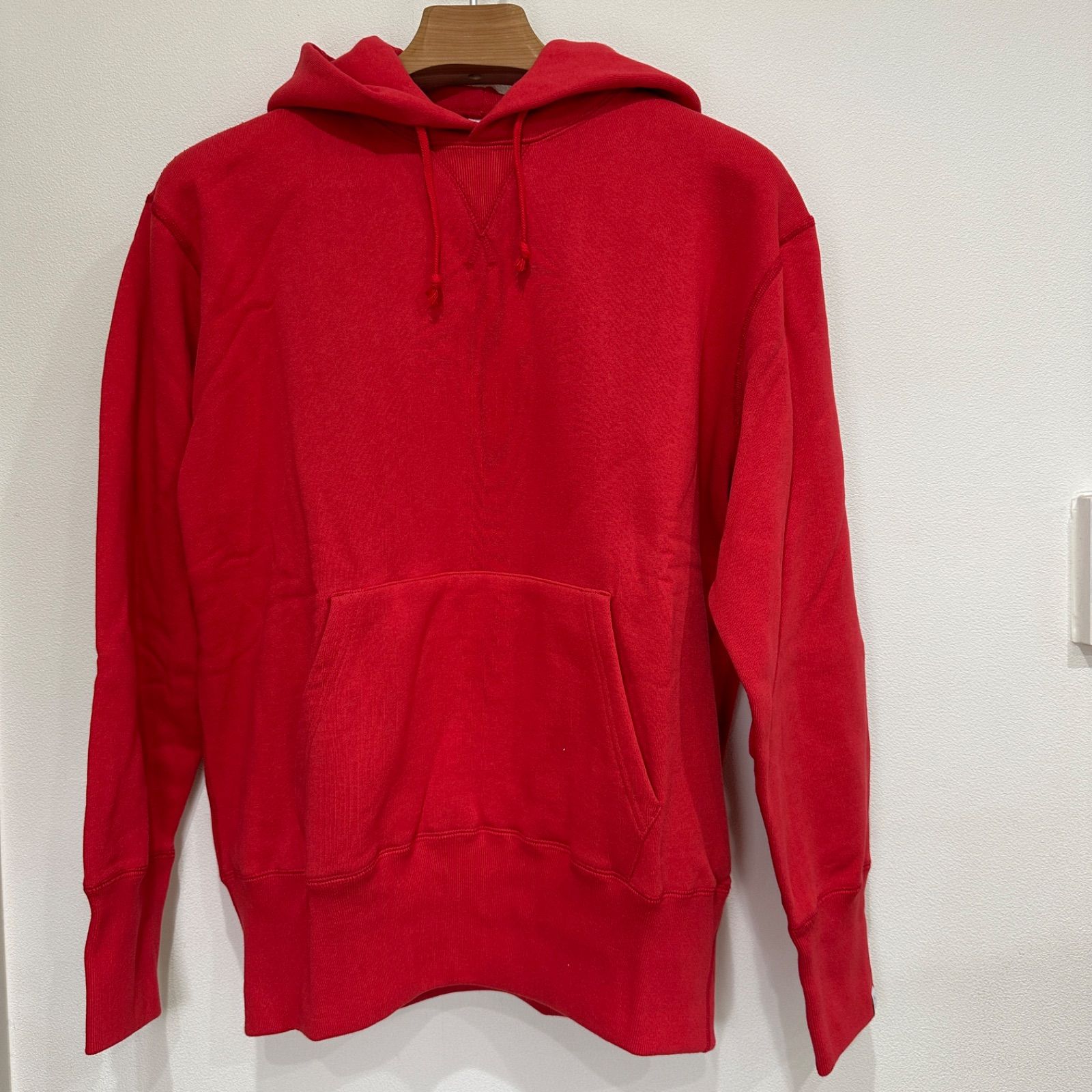 楠本質店/元住吉】LOOPWHEER ループウィラー パーカー M レッド 38-13