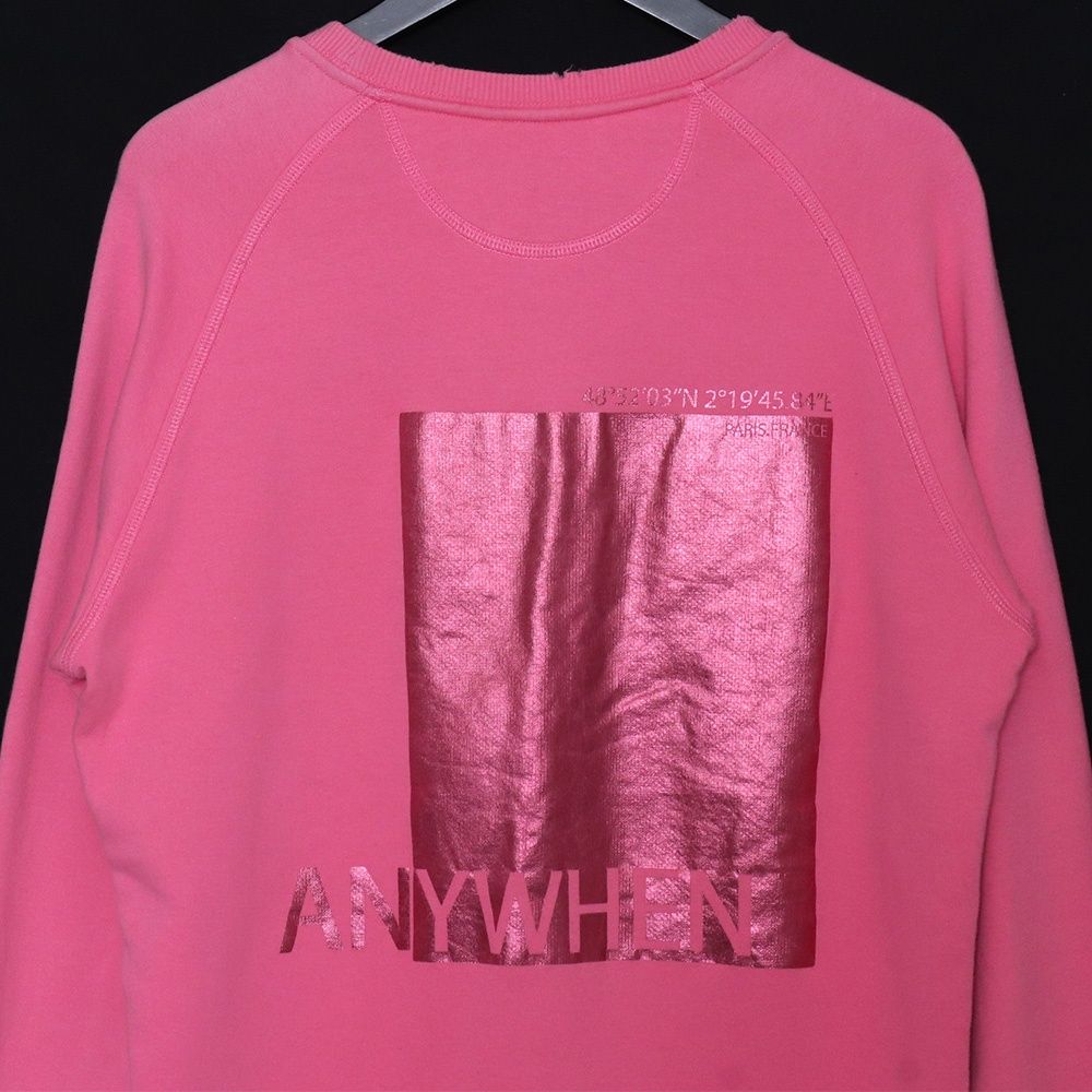 VALENTINO バックプリントスウェット XSサイズ ピンク - メルカリ