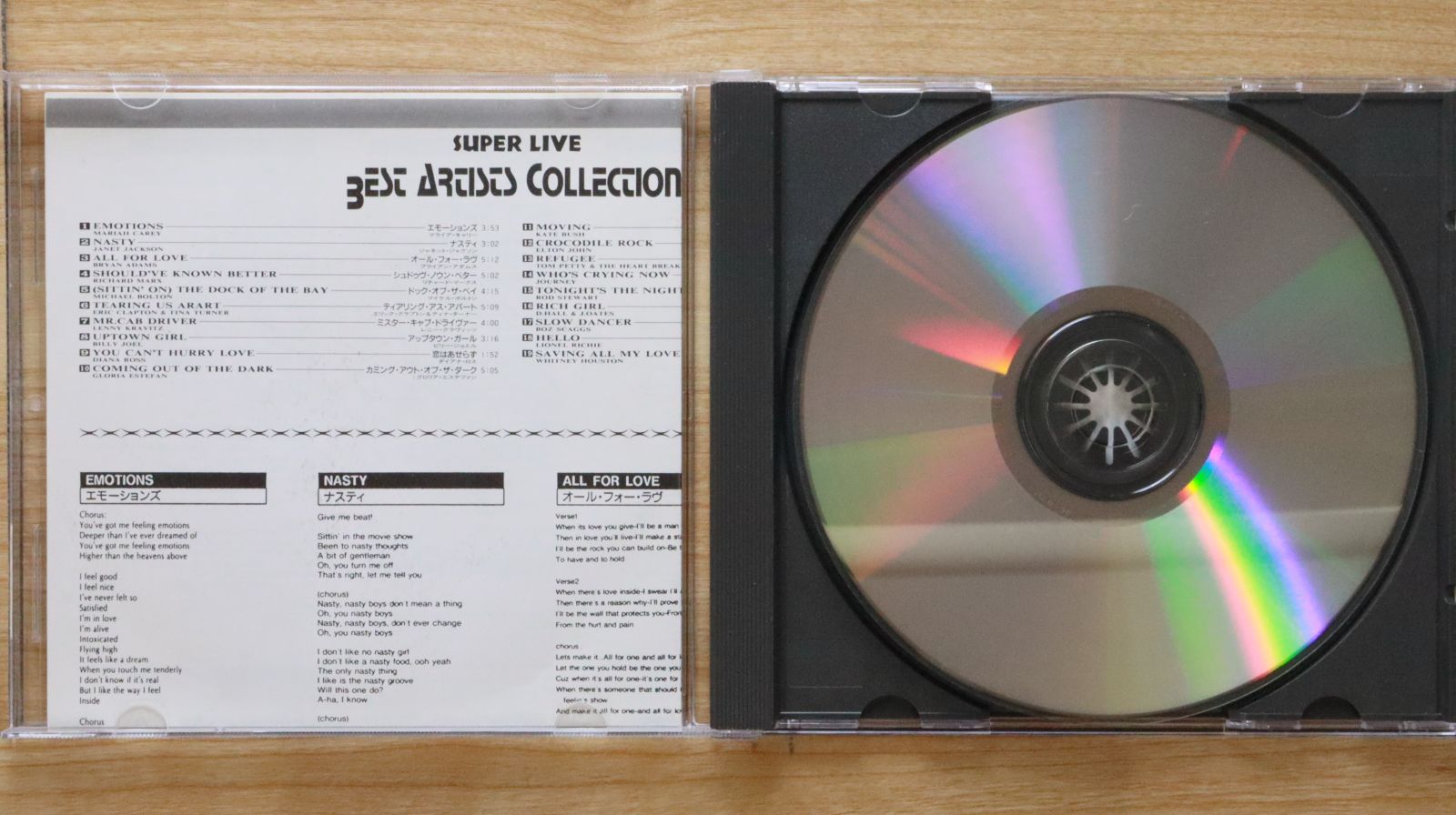 中古CD☆洋楽CD/□ ベストアーティストコレクション SUPER LIVE