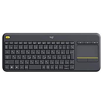 【】(未使用･未開封品) Logicool ロジクール ワイヤレス タッチキーボード K400pBK kmdlckf