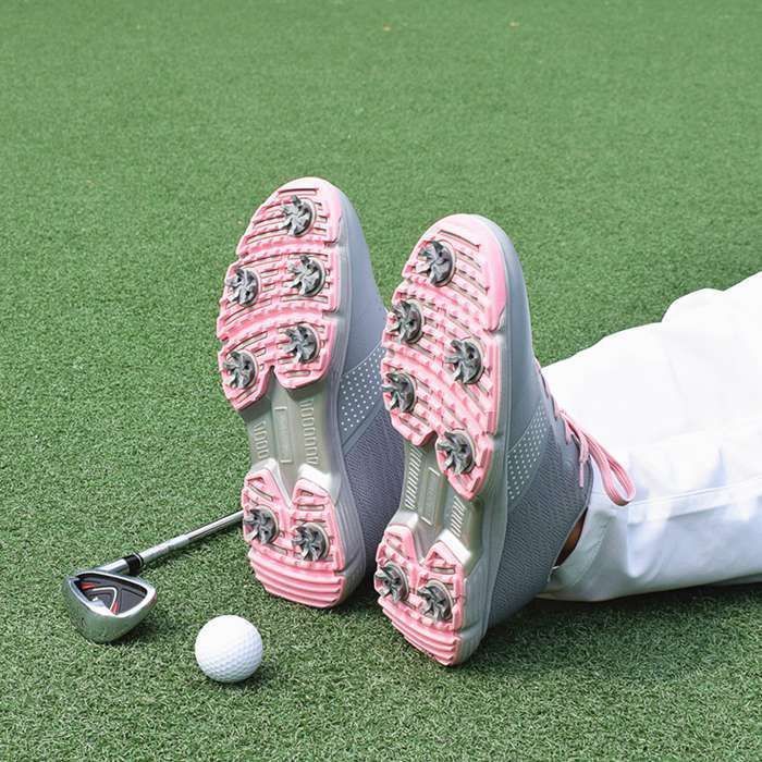 eccoエコーゴルフ　レディース　スパイクレス　シューズ　22.5cm スパイクレス ゴルフシューズ レディース シューズ スニーカー 靴 通気