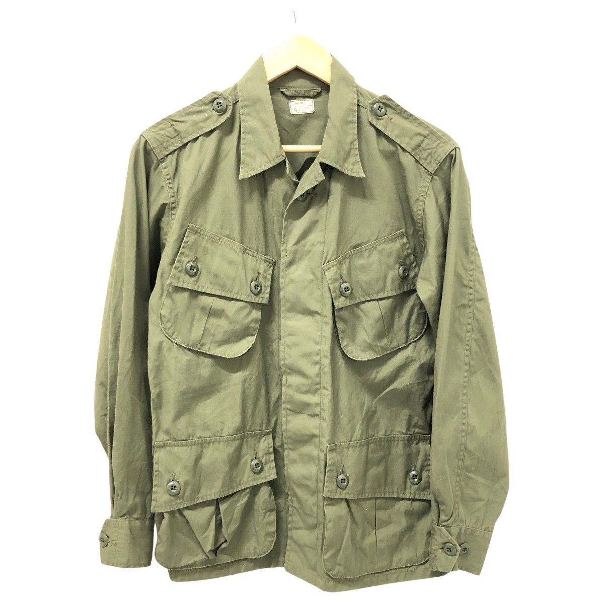 □□BUZZ RICKSON S バズ リクソンズ ジャケット ジャングルファテーグジャケット SIZE S BR12247 オリーブ